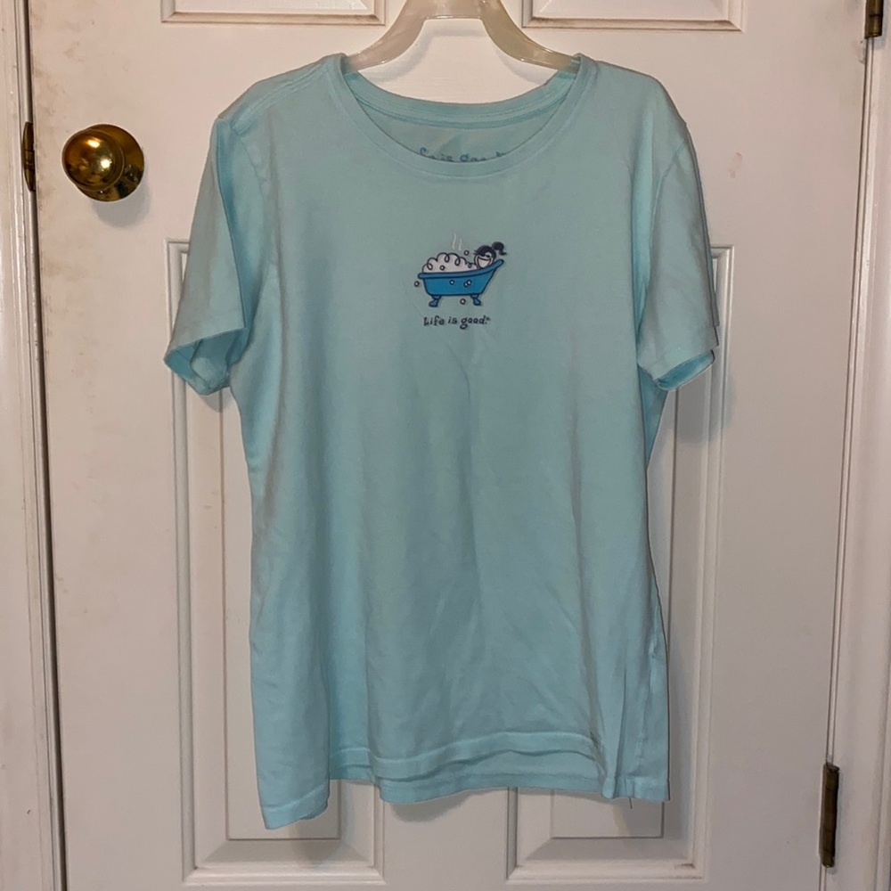 Ladies Life is Good Vintage T - Medium